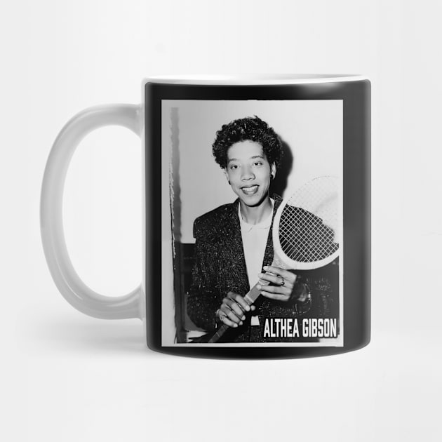 Althea Gibson by UrbanLifeApparel